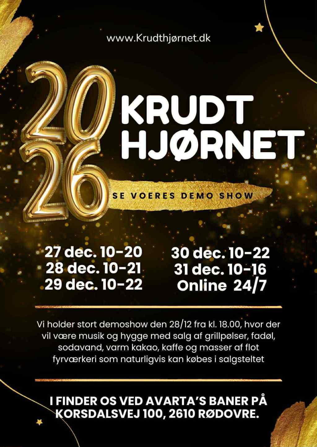 🎆 Nytårsfyrværkeri ved Avartas boldbaner&nbsp;🎆