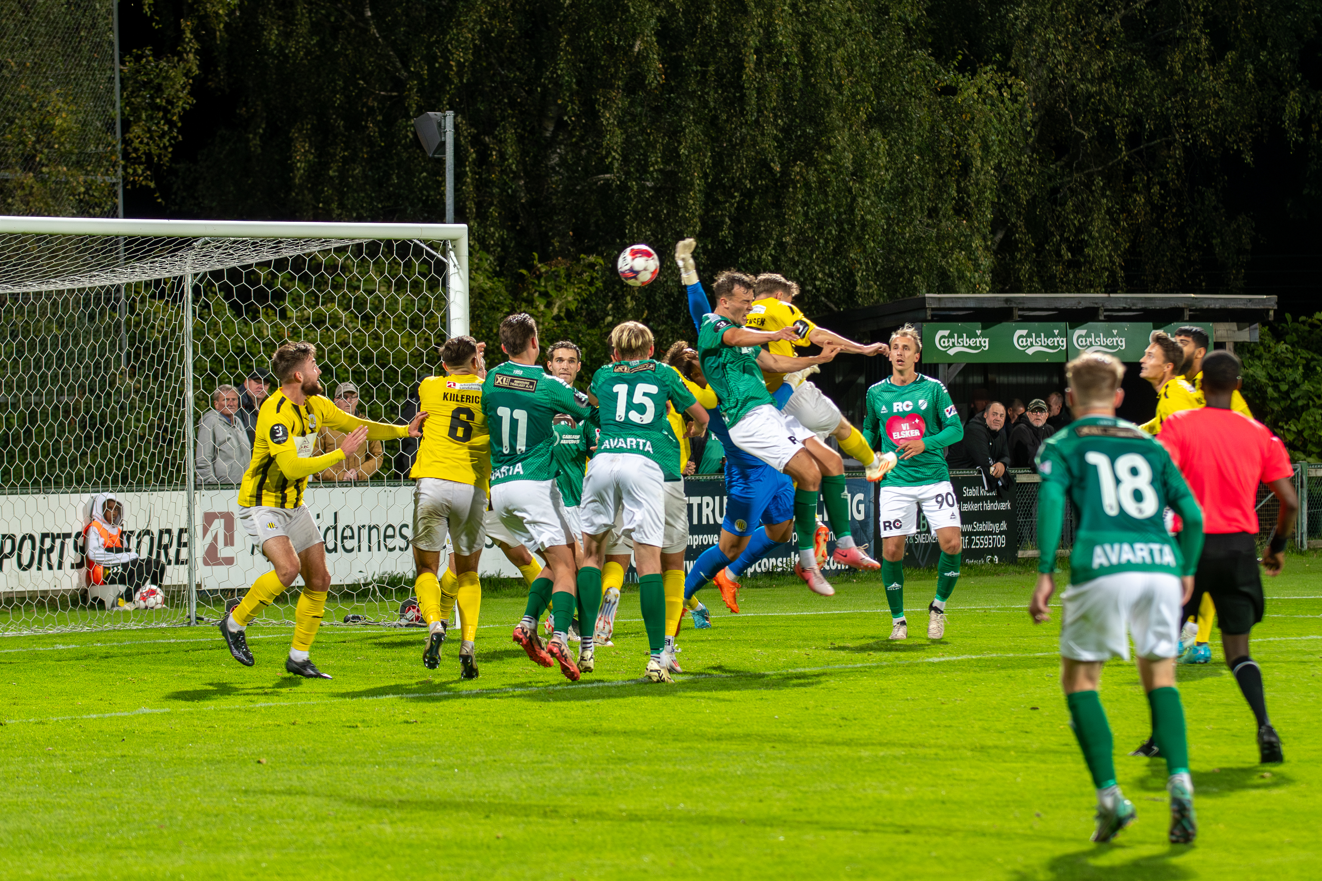 Tungt fredagsnederlag i Tingbjerg