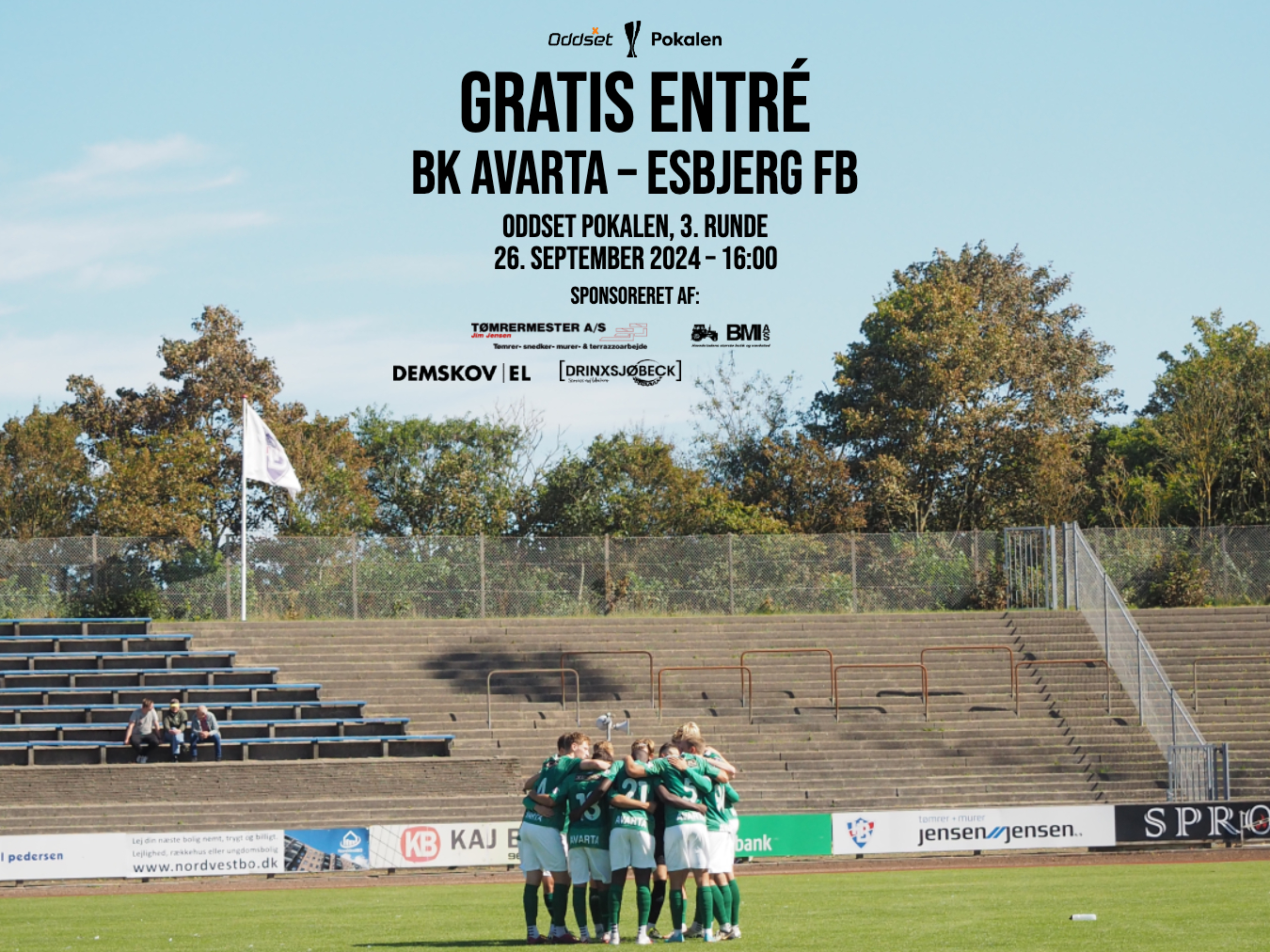 Gratis entré til opgøret mod Esbjerg fB