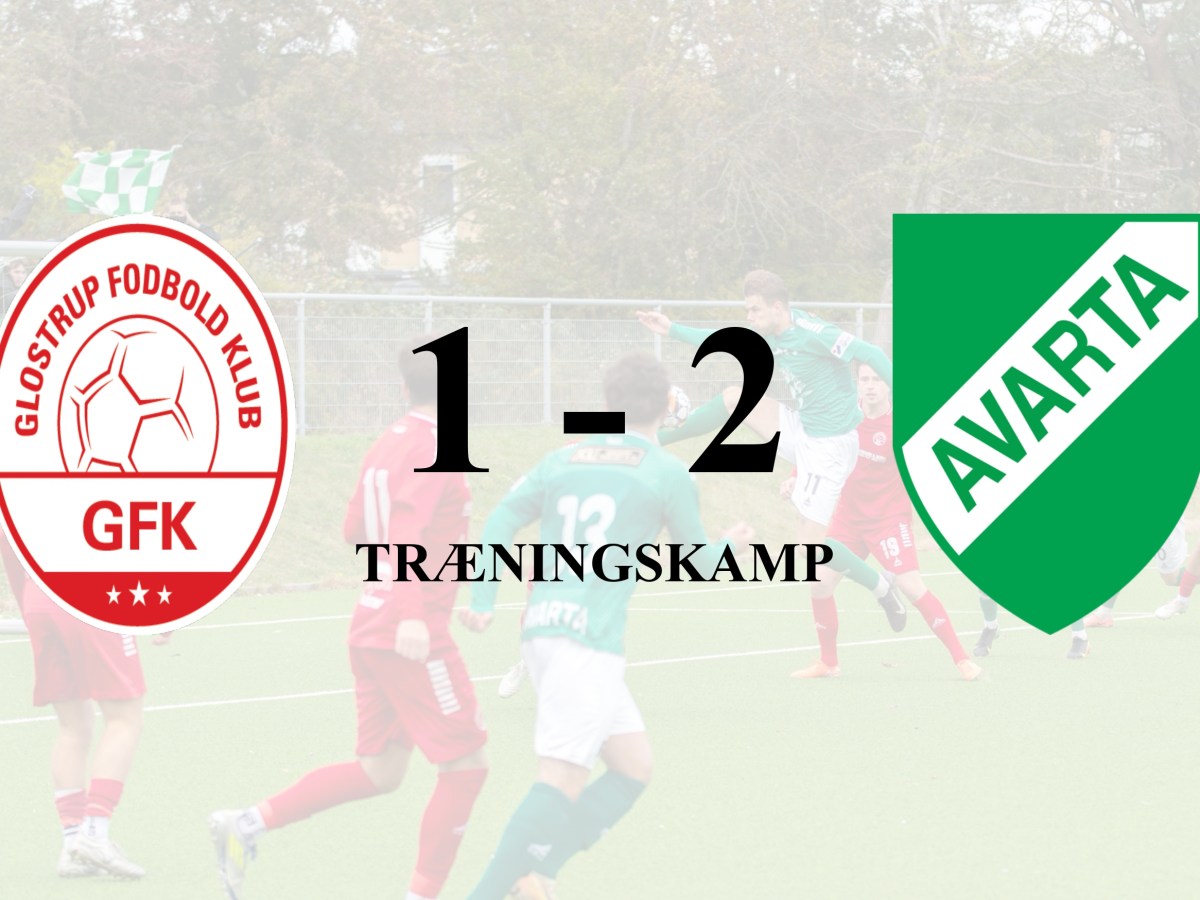 Solid vintersejr i snefog – Avarta på udebane slog&nbsp;Glostrup