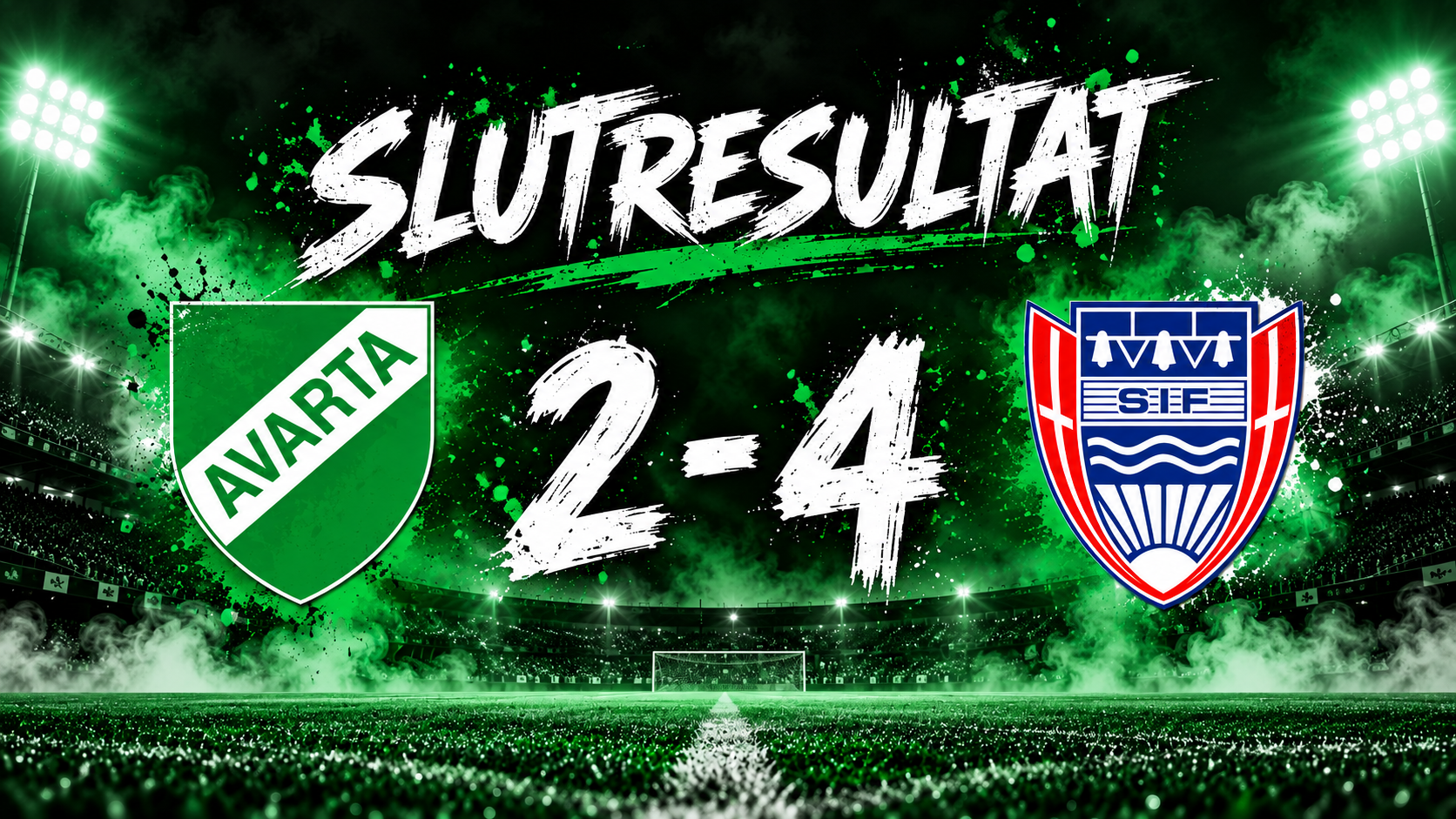 Avarta tabte 2-4 til Skovshoved